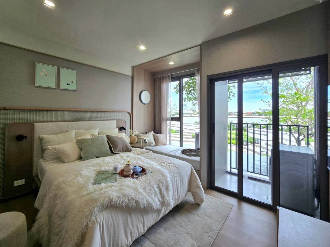 ขายคอนโดใหม่ เรฟเฟอเรนซ์ เบย์ ริเวอร์ บางโพ ย่านบางโพ วิวเจ้าพระยา Fully Furnished ใกล้ MRT, รพ โทร 0616161426 รูปที่ 4