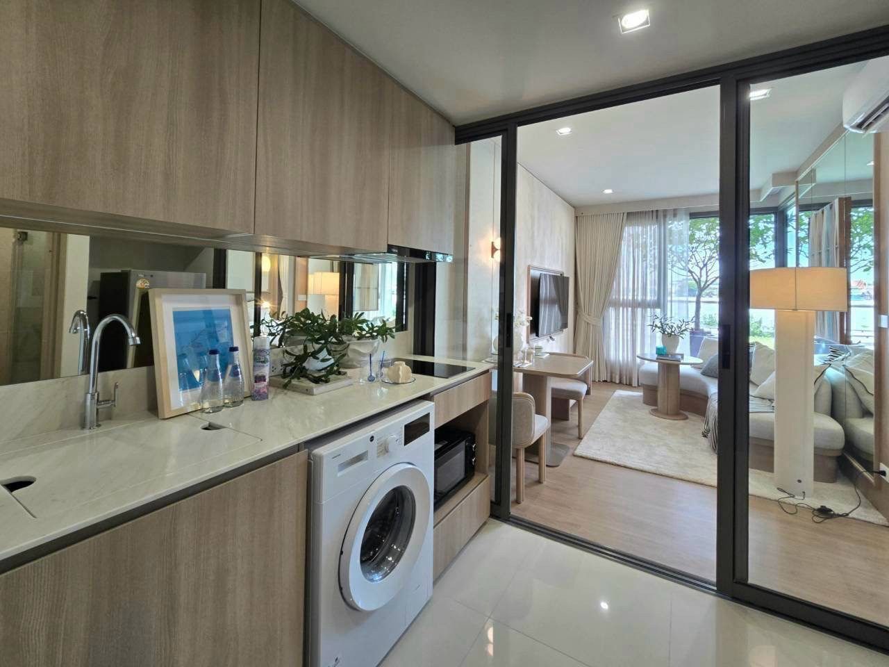ขายคอนโดใหม่ เรฟเฟอเรนซ์ เบย์ ริเวอร์ บางโพ ย่านบางโพ วิวเจ้าพระยา Fully Furnished ใกล้ MRT, รพ โทร 0616161426 รูปที่ 5