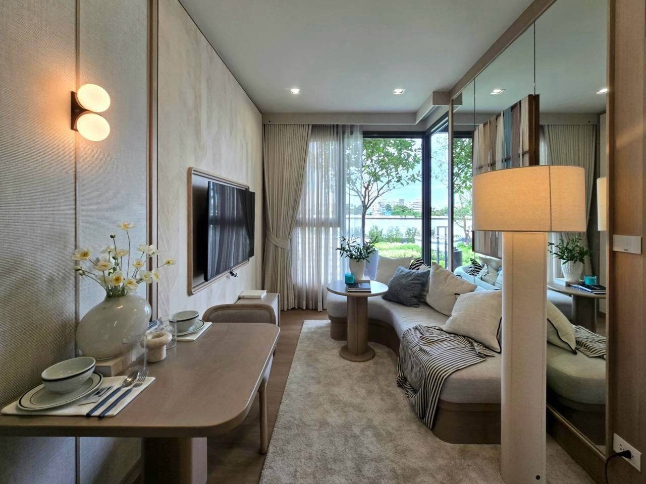ขายคอนโดใหม่ เรฟเฟอเรนซ์ เบย์ ริเวอร์ บางโพ ย่านบางโพ วิวเจ้าพระยา Fully Furnished ใกล้ MRT, รพ โทร 0616161426 รูปที่ 11
