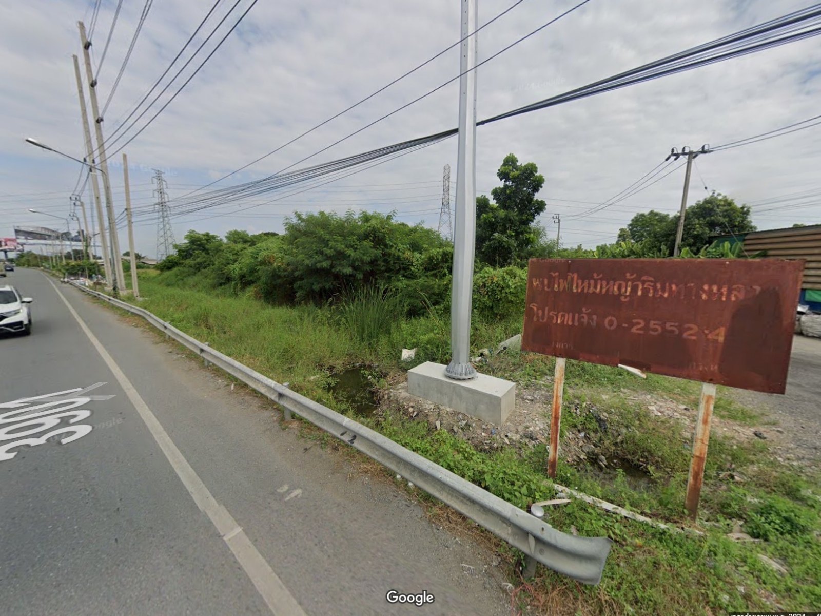 ให้เช่าที่ดิน 3 ไร่ 1 งาน 17 ตรว. ติดถนน คู่ขนานกาญจนาภิเษก ตรงข้ามมหาวิทยาลัย Western โทร 0924299094 รูปที่ 4