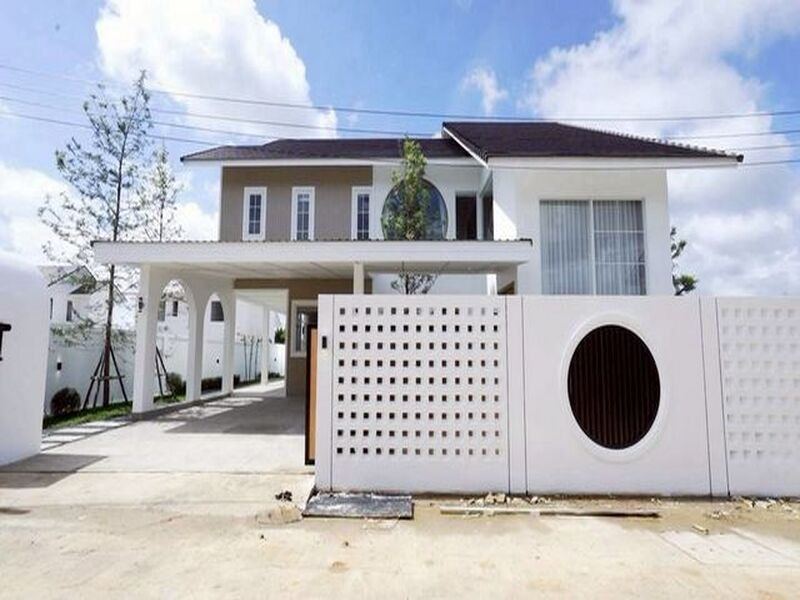 พูลวิลล่า #สไตล์ญี่ปุ่น ให้เช่า 130,000 บาท #บ้านพูลวิลล่าสร้างใหม่ 2 ชั้น #สันผักหวาน #หางดง ตกแต่งสวย ใกล้สนามบินเชียงใหม่