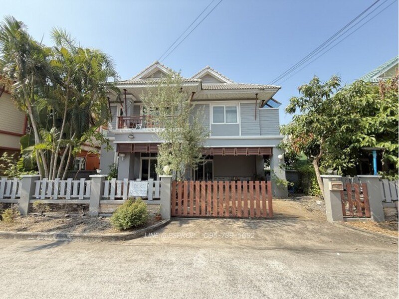 บ้านเช่าบางเเสน ใกล้ตลาดหนองมนติดถนนสุขุมวิท Casalunar Village  HR0067