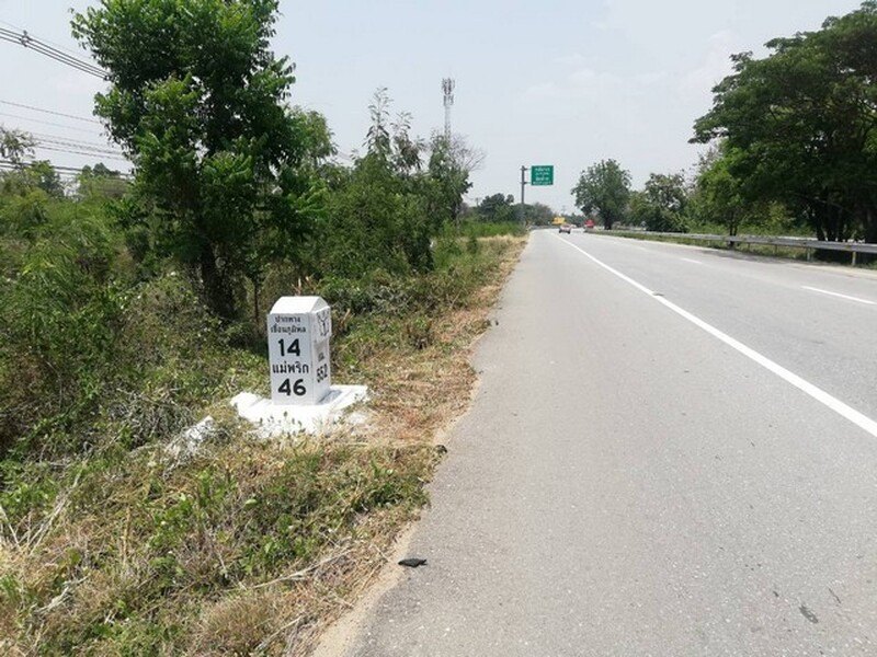 ที่ทำเลหลักล้านติดถนนพหลโยธิน เอเซีย AH1ที่ดินทำเลดีบ้านตากจังหวัดตาก ปล่อยให้เช่าหรือขาย ราคาคุยได้ รูปที่ 2