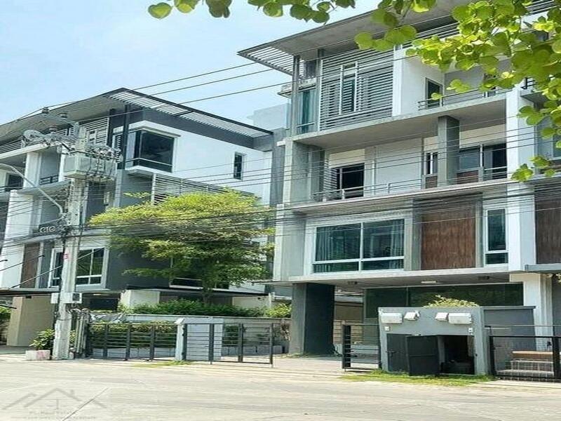HR 10056  ให้เช่า ขายโฮมออฟฟิศ 4 ชั้น + ดาดฟ้า 400 ตรม. โครงการ บี สแควร์ พระราม 9-เหม่งจ๋าย