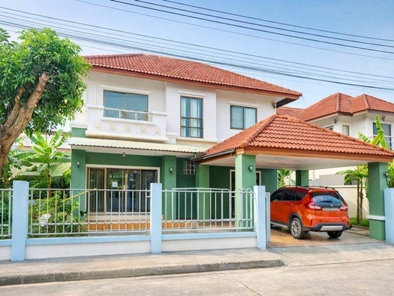 บ้านเดี่ยว 2 ชั้น 50 ตร.วา.สุกี้ตี๋น้อย 1.38 กม. 200 ตร.ม รังสิต-นครนายก 4 นอน 3 น้ำ บ้านหลังใหญ่ ถ.พระองค์เจ้าสายคลอง 4