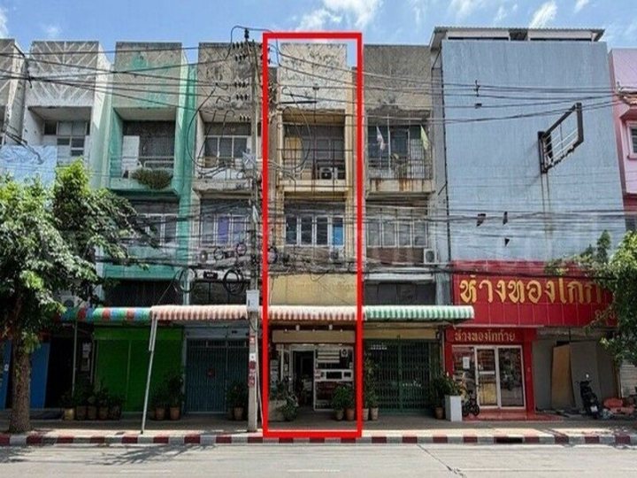 อาคารพาณิชย์ ติดสรงประภา (ปากซอยสรงประภา 6) ห่างจากแนวรถไฟฟ้าสายสีแดง เพียง 800 เมตร