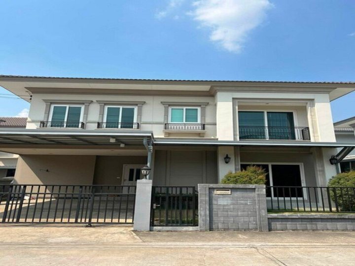 ขายบ้านเดี่ยว 2 ชั้น 55 ตร.ว 4 ห้องนอน แกรนดิโอ วิภาวดี-รังสิต ทิศใต้ ใกล้สวน ใกล้ฟิวเจอร์รังสิต ใกล้ทางด่วน