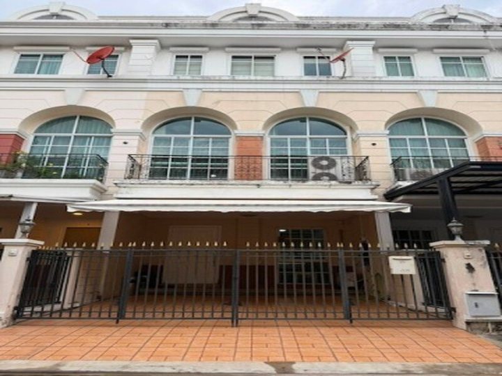 BS1067 ขายทาวน์โฮม 3 ชั้น Plus City Park Rama 9 Huamak by Sansiri พร้อมผู้เช่า ใกล้ The Nine พระราม 9 และ ABAC