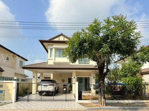 บ้านเดี่ยว 64 ตร.วา ธัญญาภิรมย์ รังสิต - คลอง 10 พร้อมพื้นที่สวนรอบบ้าน