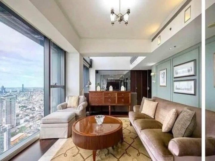 BH4260 ให้เช่า The Met Sathorn Duplex ชั้นสูง 54-55 ขนาด 366 ตร.ม. 4 ห้องนอน วิวแม่น้ำเจ้าพระยา Rare Unit พร้อมเฟอร์นิเจอร์ Chanintr