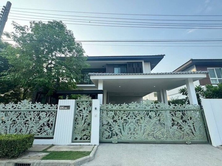 BH4276 ให้เช่า บ้านเดี่ยวหัวมุม หมู่บ้านมัณฑนา วงแหวน–กัลปพฤกษ์ บ้านพร้อมอยู่ ใกล้ The Mall บางแค ราชพฤกษ์ และกาญจนาภิเษก