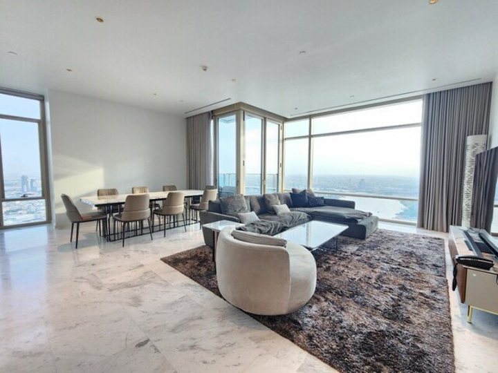 Four Seasons Private Residences Exquisite 3 Bed High Floor Residence with Imported Furnishings