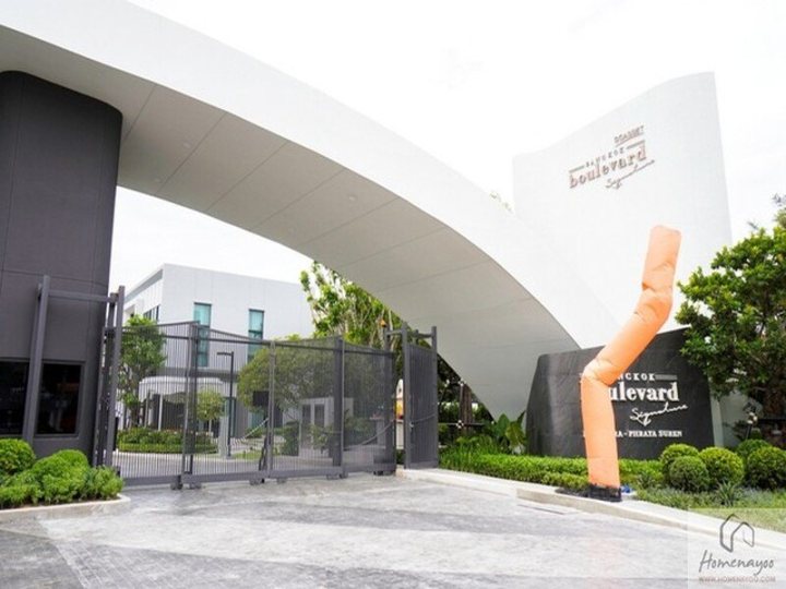 PP514 ขายบ้านเดี่ยว ตกแต่งสวยหรู โครงการ บางกอก บูเลอวาร์ด ซิกเนเจอร์ รามอินทรา-พระยาสุเรนทร์  บ้านใหม่ยังไม่เคยเข้าอยู่